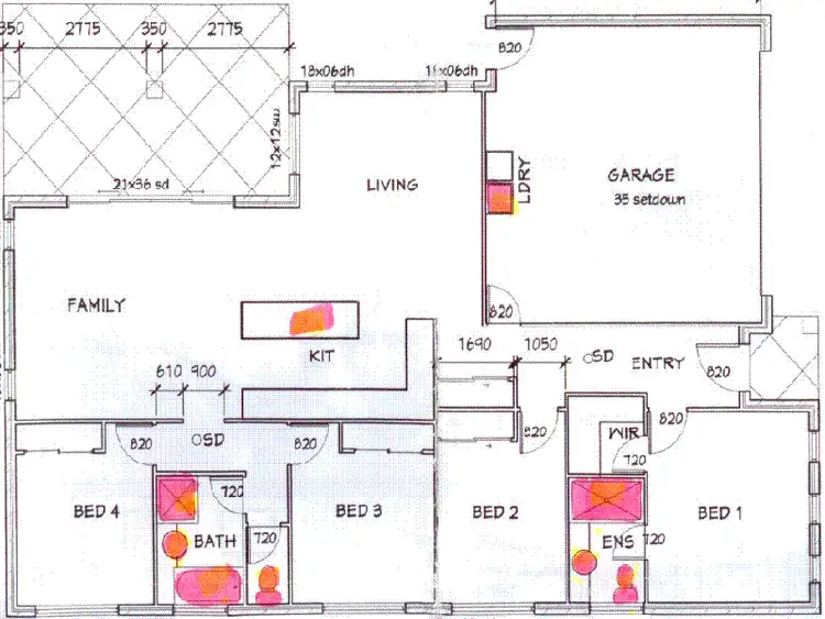 Floorplan of Homely house listing, 56 Lloyd Bird Crescent, Springfield Lakes QLD 4300