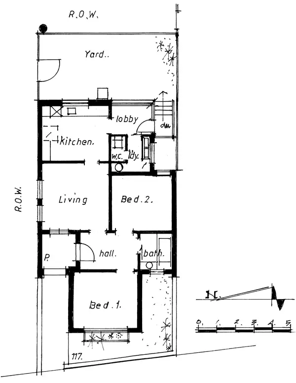 Floorplan of Homely house listing, 117 Eastwood st, Kensington VIC 3031
