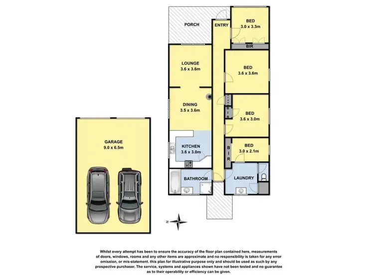 Floorplan of Homely house listing, 27 Coragulac-Beeac Road, Coragulac VIC 3249