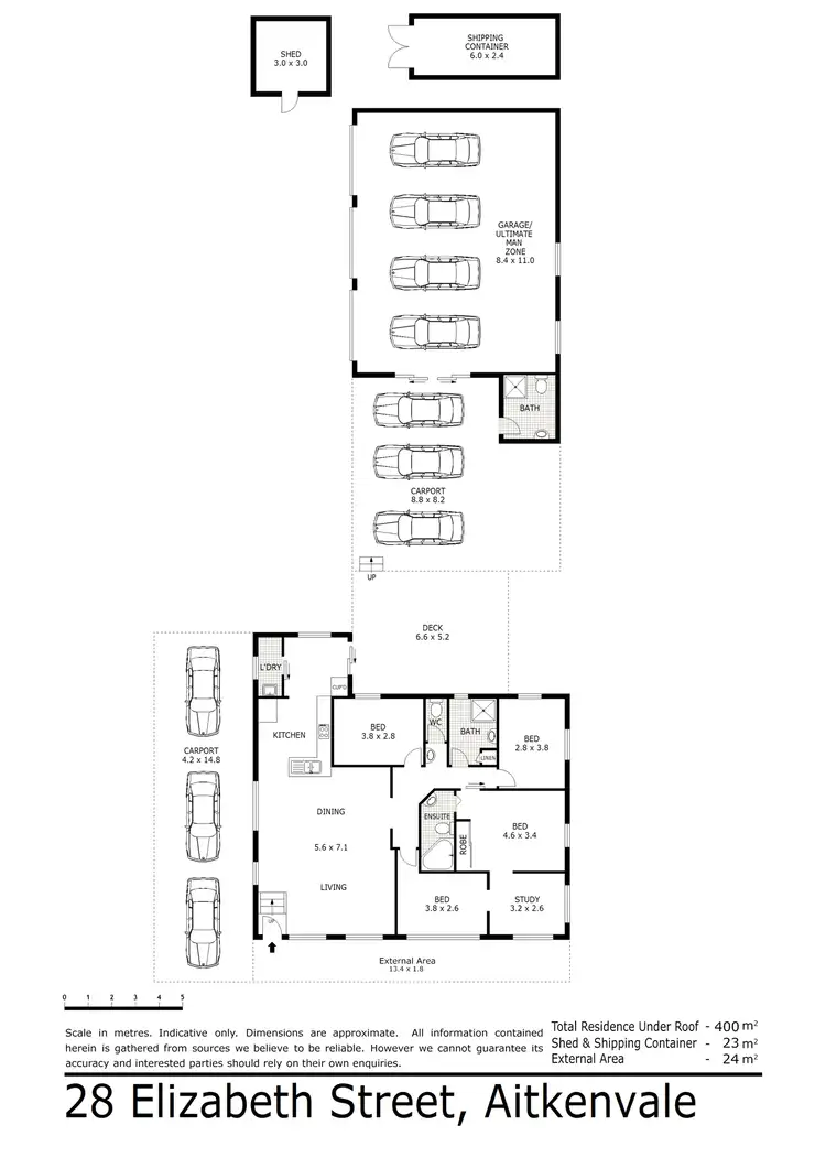 Floorplan of Homely house listing, 28 Elizabeth Street, Aitkenvale QLD 4814