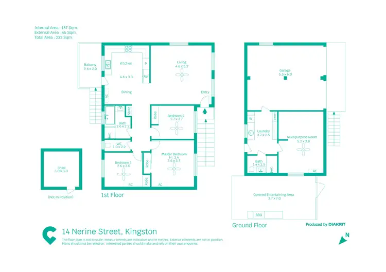 Floorplan of Homely house listing, 14 Nerine Street, Kingston QLD 4114