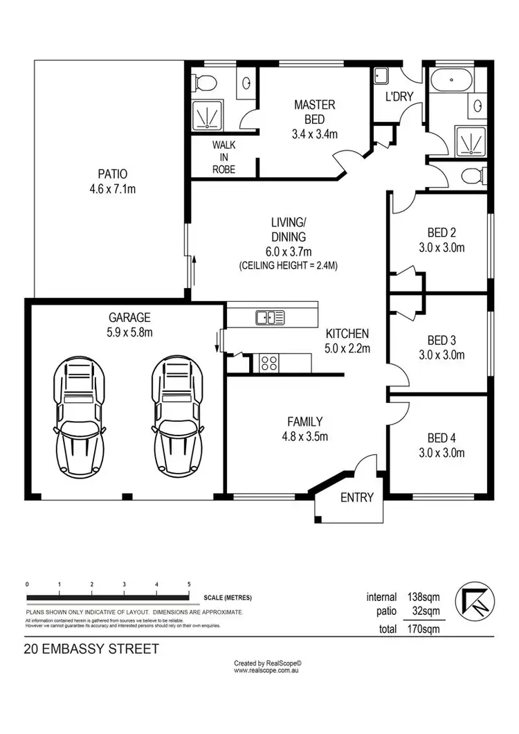 Floorplan of Homely house listing, 20 Embassy Street, Deception Bay QLD 4508