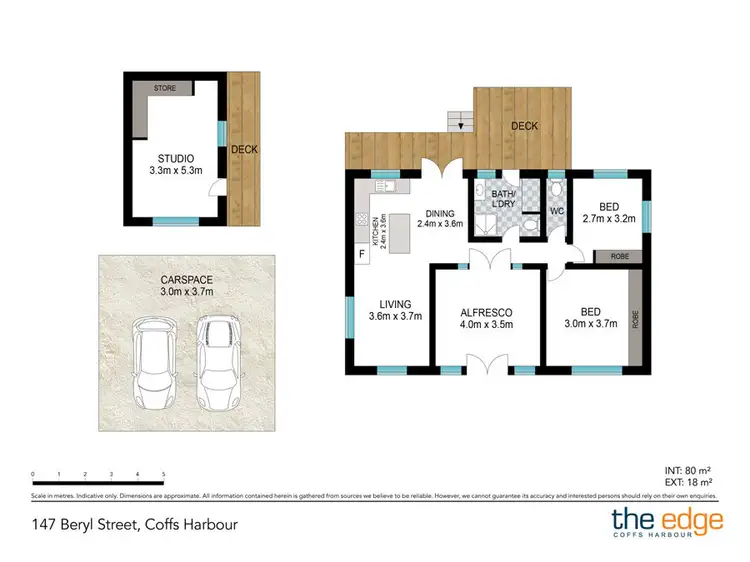 Floorplan of Homely house listing, 147 Beryl Street, Coffs Harbour NSW 2450