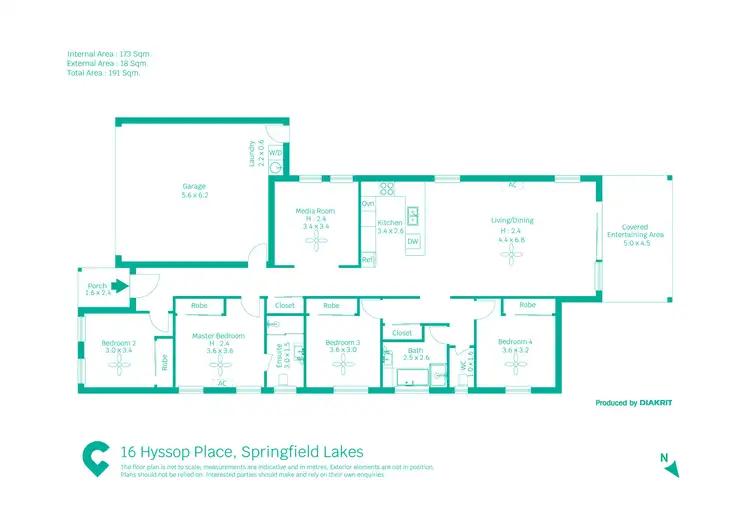 Floorplan of Homely house listing, 16 Hyssop Place, Springfield Lakes QLD 4300