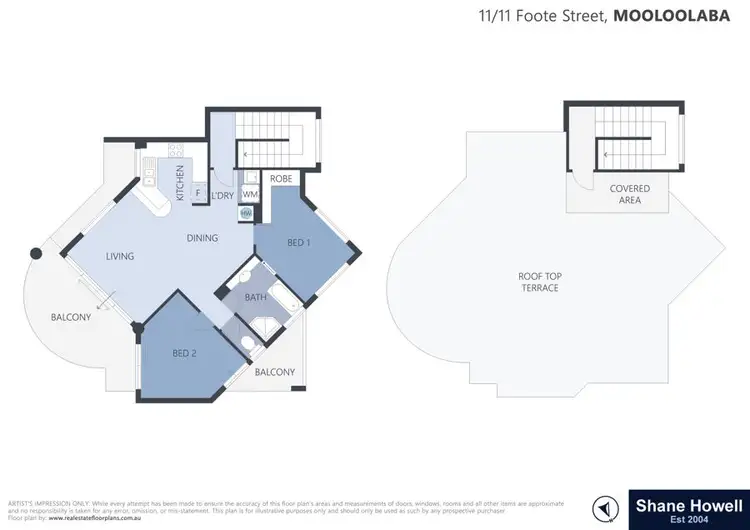 Floorplan of Homely unit listing, 11/11 Foote Street, Mooloolaba QLD 4557