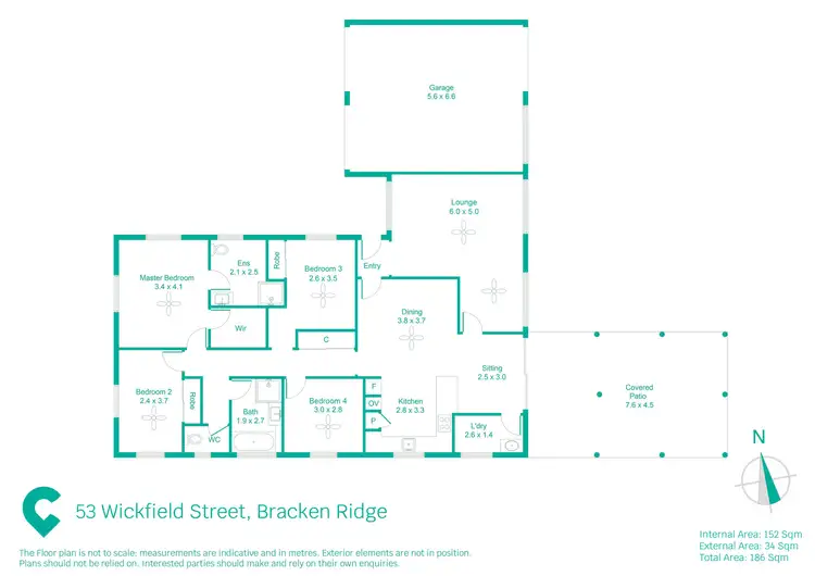Floorplan of Homely house listing, 53 Wickfield Street, Bracken Ridge QLD 4017