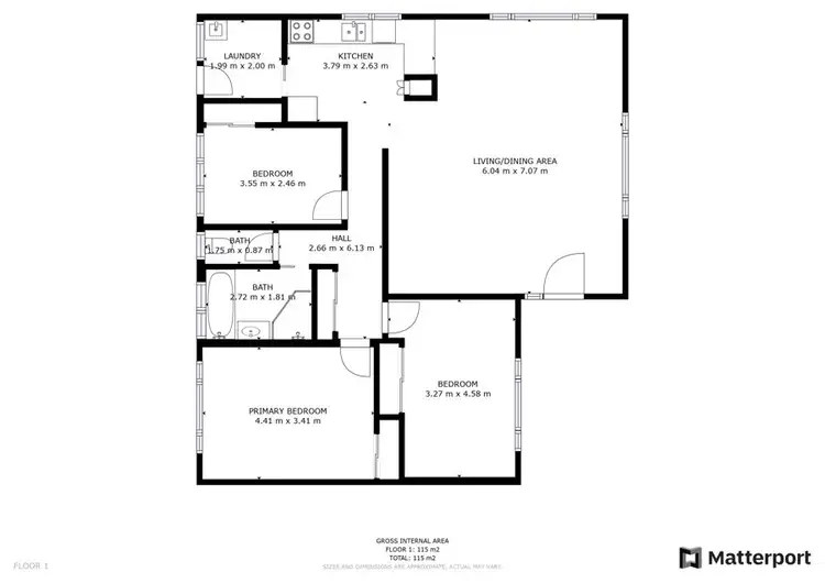 Floorplan of Homely villa listing, 2/28 Tucker Close, Toormina NSW 2452