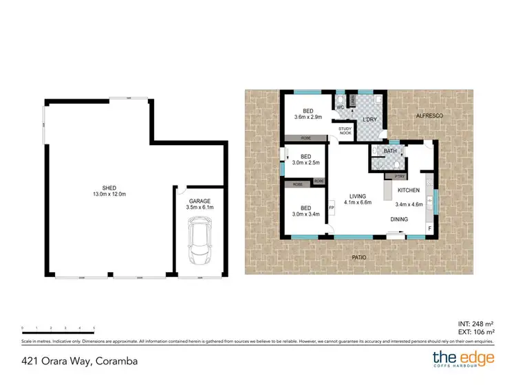 Floorplan of Homely house listing, 421 Orara Way, Coramba NSW 2450