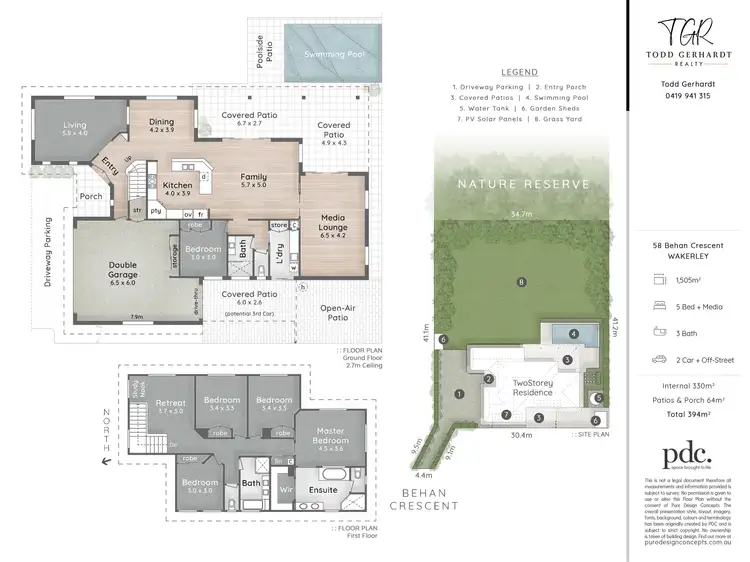 Floorplan of Homely house listing, 58 Behan Crescent, Wakerley QLD 4154