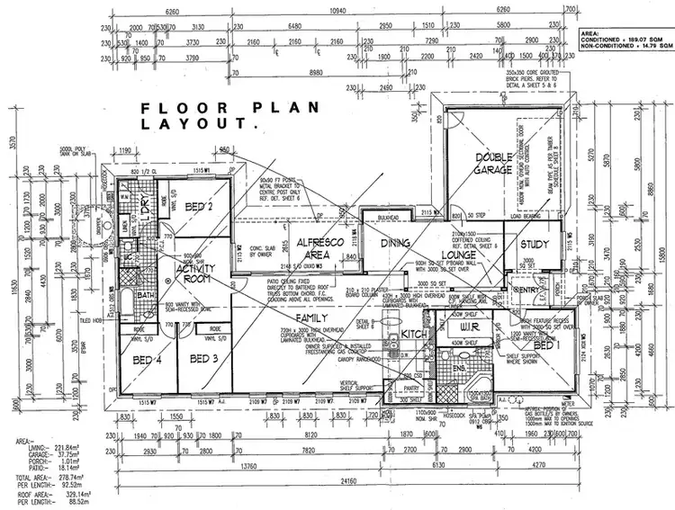 Floorplan of Homely house listing, 15A Walco Drive, Toormina NSW 2452