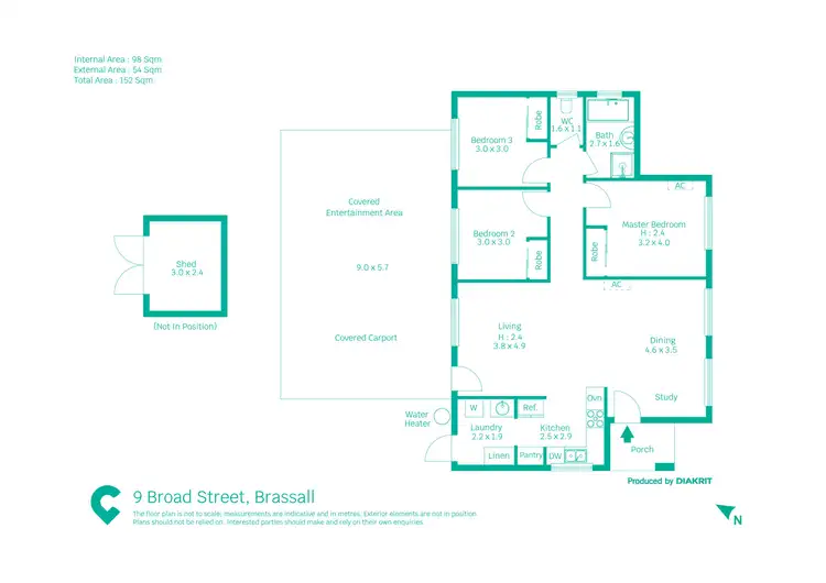 Floorplan of Homely house listing, 9 BROAD STREET, Brassall QLD 4305