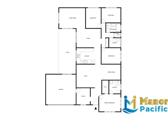 Floorplan of Homely house listing, 72 Dampier Cres, Drewvale QLD 4116