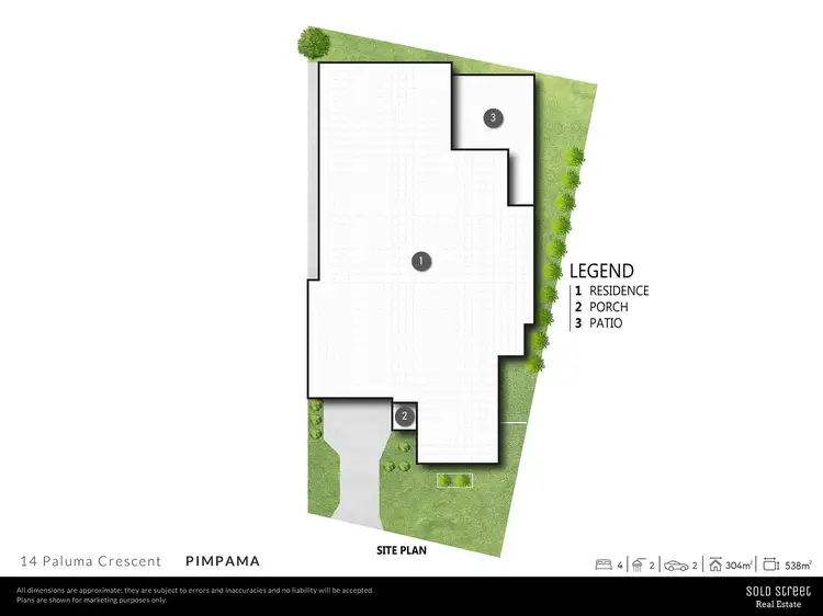 Floorplan of Homely house listing, 14 Paluma Crescent, Pimpama QLD 4209