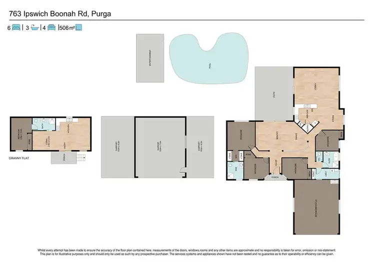 Floorplan of Homely rural property listing, 763 Ipswich-Boonah Road, Purga QLD 4306