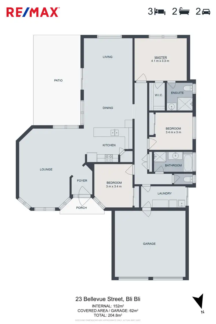 Floorplan of Homely house listing, 23 Bellevue Street, Bli Bli QLD 4560