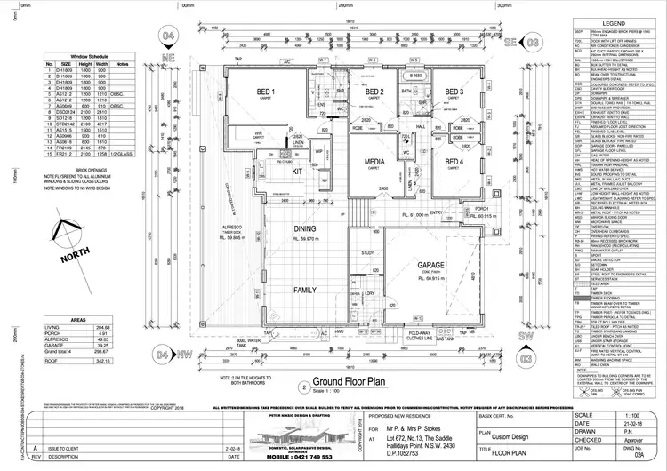Floorplan of Homely house listing, 13 The Saddle, Tallwoods Village NSW 2430