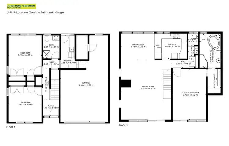 Floorplan of Homely house listing, 19/17 The Boulevard, Tallwoods Village NSW 2430