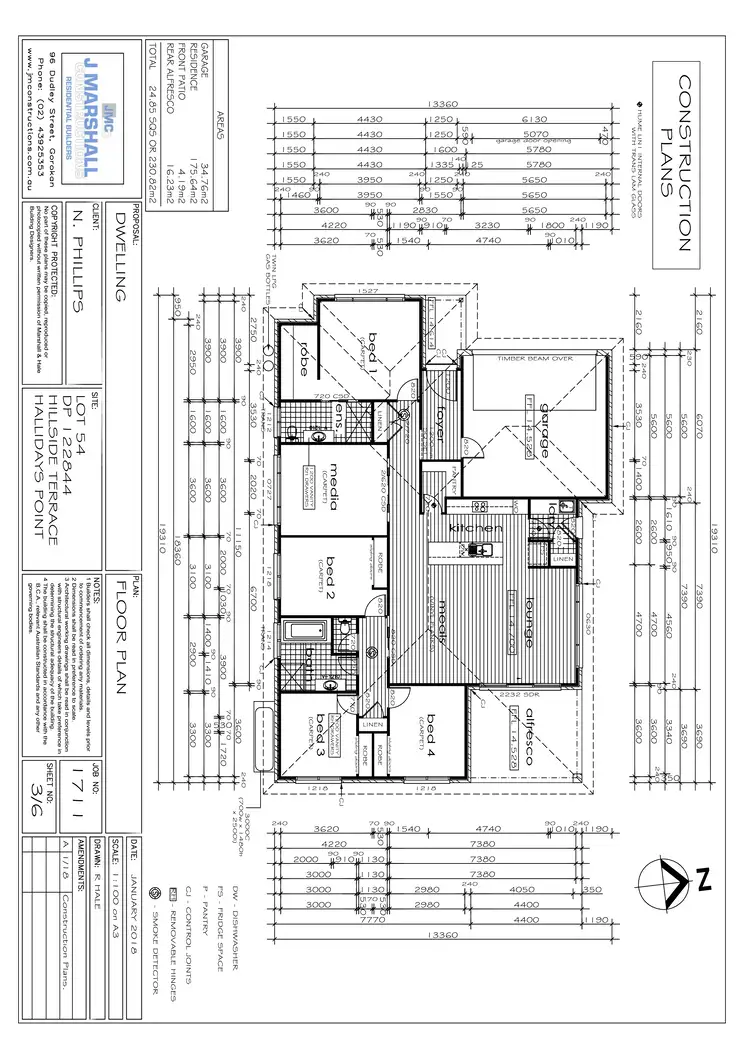 Floorplan of Homely house listing, 11 Hillside Terrace, Black Head NSW 2430