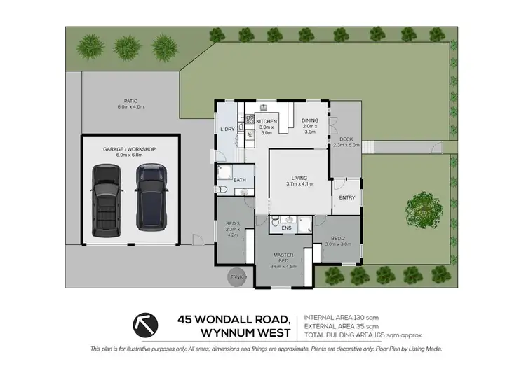 Floorplan of Homely house listing, 45 Wondall Road, Wynnum West QLD 4178