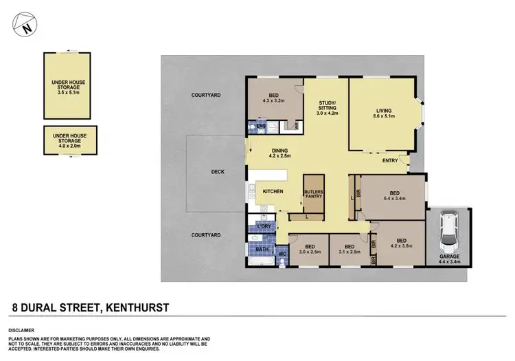 Floorplan of Homely house listing, 8 Dural Street, Kenthurst NSW 2156