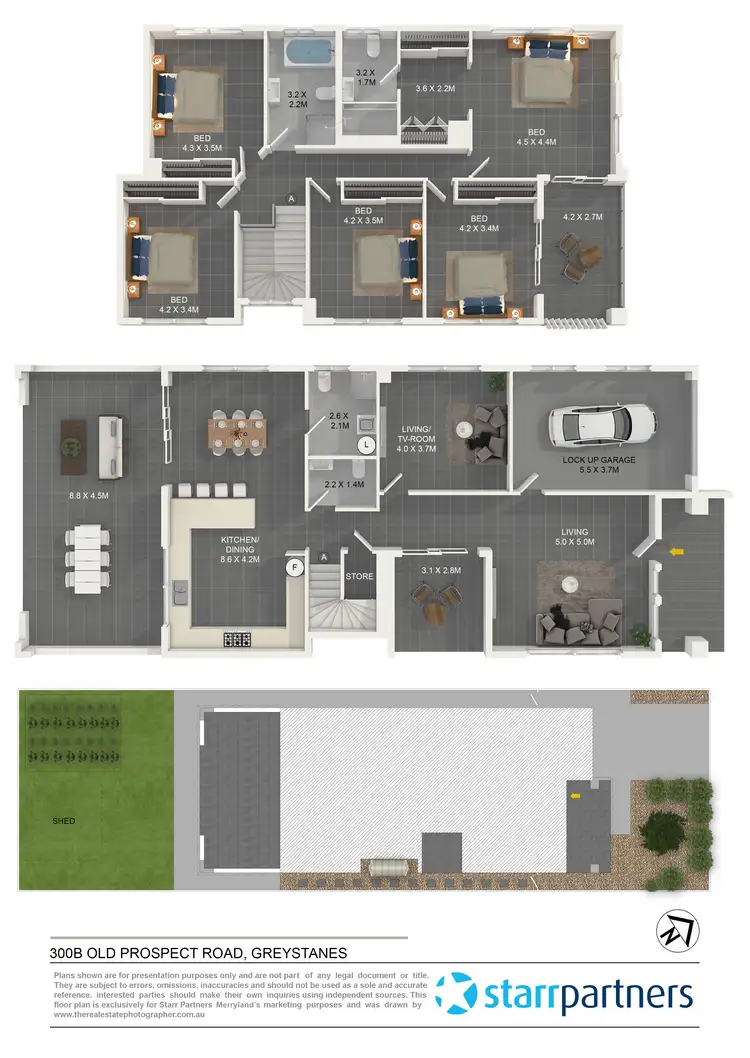 Floorplan of Homely house listing, 300b Old Prospect Road, Greystanes NSW 2145