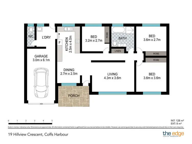 Floorplan of Homely house listing, 19 Hillview Crescent, Coffs Harbour NSW 2450