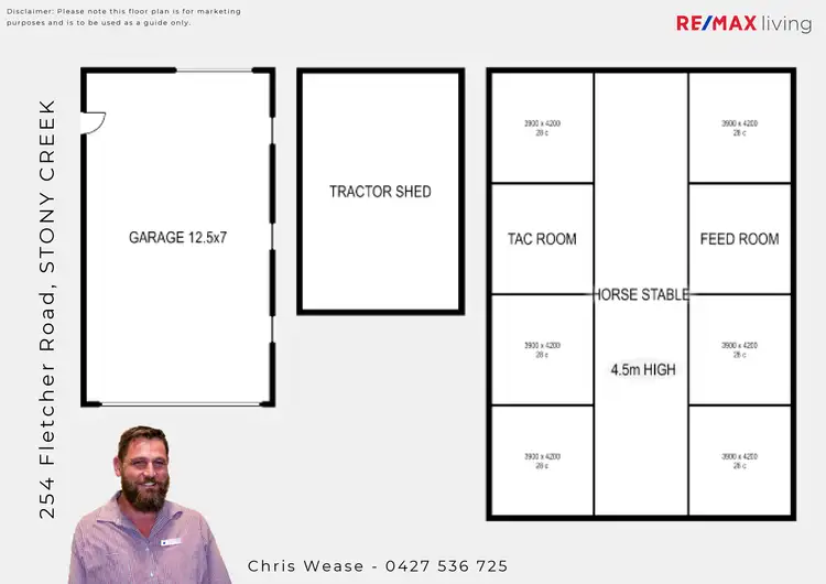 Floorplan of Homely rural property listing, 254 Fletcher Road, Stony Creek QLD 4514