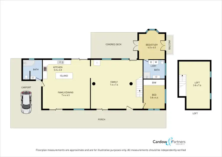 Floorplan of Homely rural property listing, 758 Summervilles Road, Bellingen NSW 2454