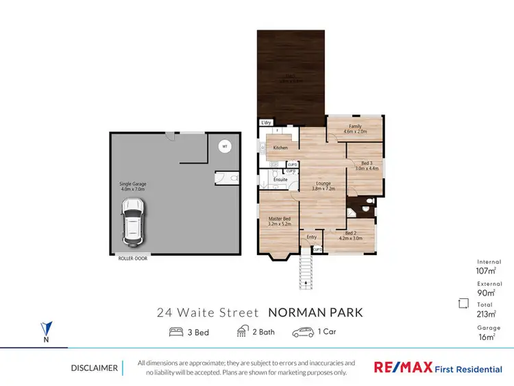 Floorplan of Homely house listing, 24 Waite Street, Norman Park QLD 4170