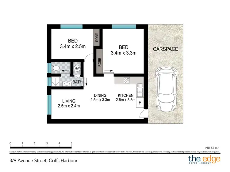 Floorplan of Homely villa listing, 3/9 Avenue Street, Coffs Harbour NSW 2450