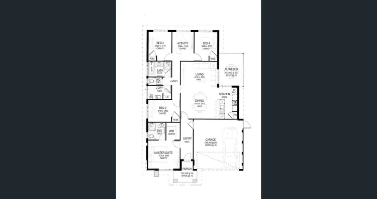 Floorplan of Homely house listing, 27 Chiltern Avenue, Brookdale WA 6112