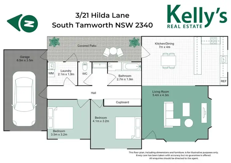 Floorplan of Homely house listing, 3/21 Hilda Lane, South Tamworth NSW 2340