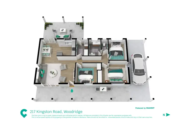 Floorplan of Homely house listing, 217 Kingston Road, Woodridge QLD 4114