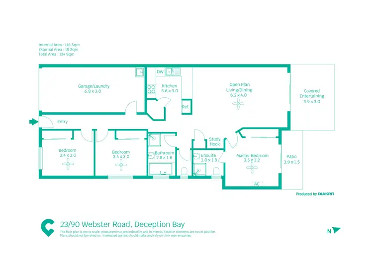 Floorplan of Homely house listing, 23/90 Webster Road, Deception Bay QLD 4508