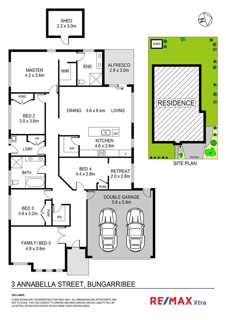 Floorplan of Homely house listing, 3 Annabella Street, Bungarribee NSW 2767