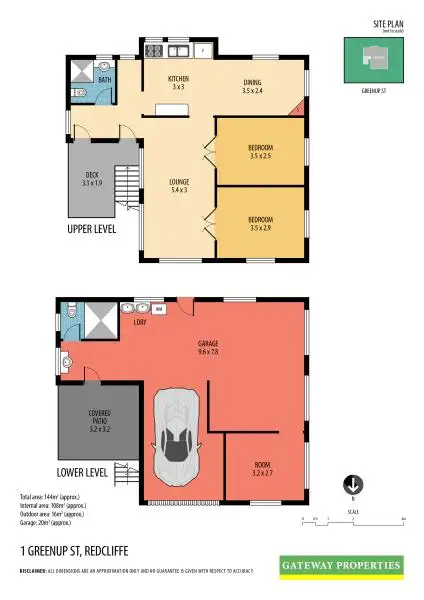 Floorplan of Homely house listing, 1 Greenup Street, Redcliffe QLD 4020