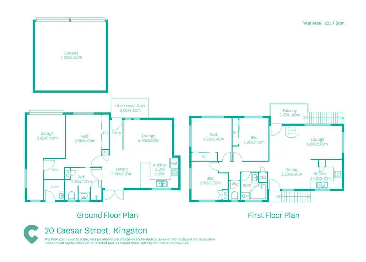 Floorplan of Homely house listing, 20 Caesar Street, Kingston QLD 4114