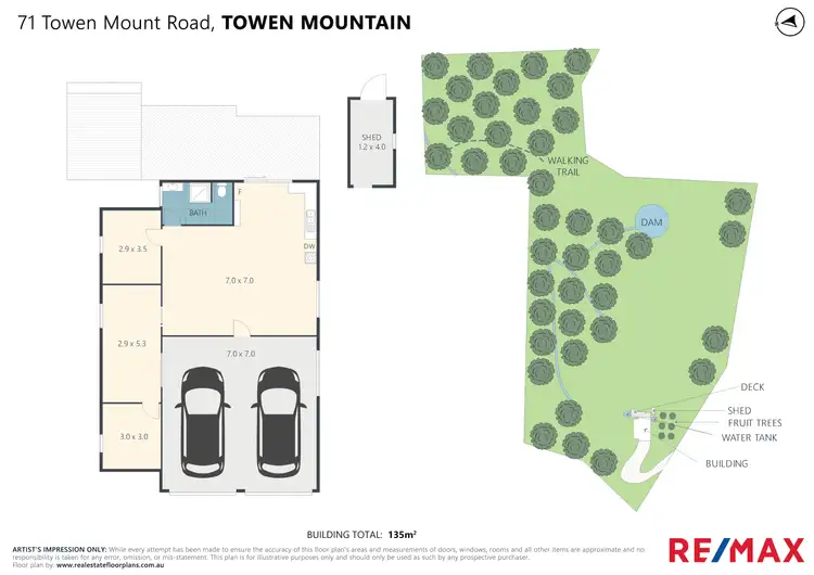 Floorplan of Homely rural property listing, 71 Towen Mount Road, Towen Mountain QLD 4560