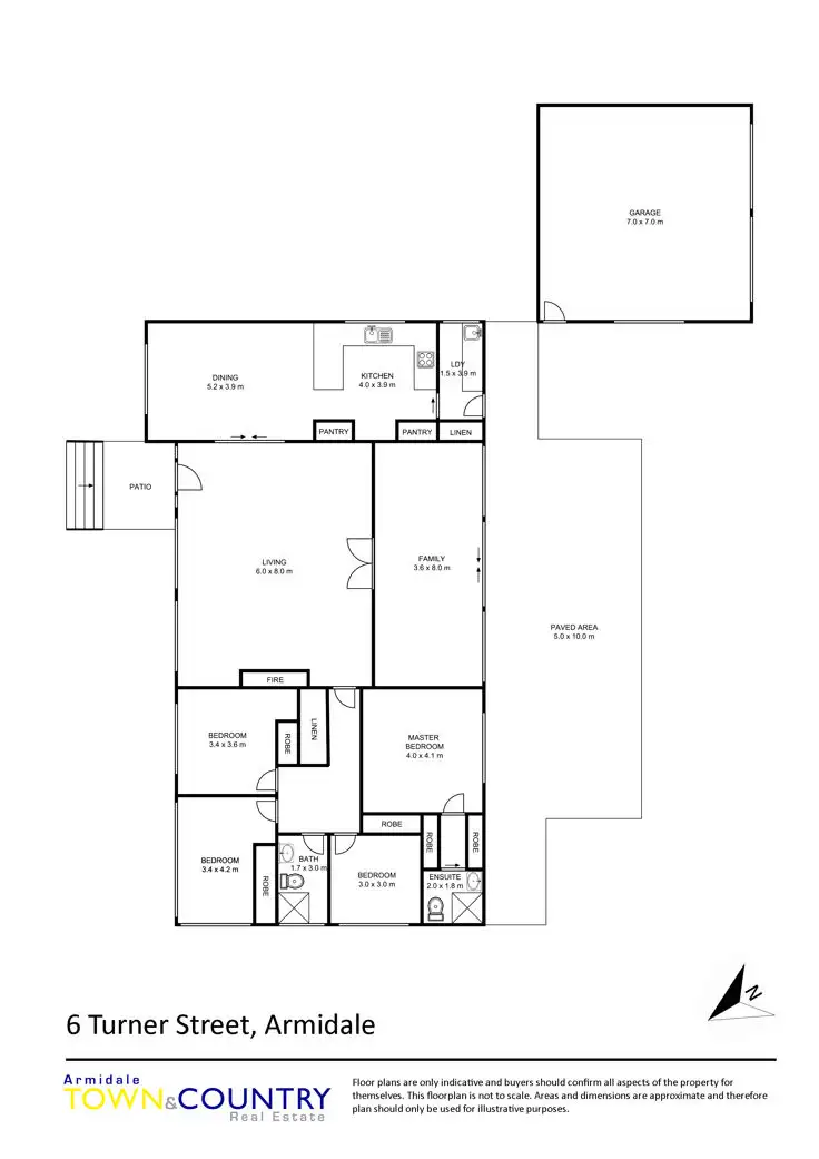 Floorplan of Homely house listing, 6 Turner Street, Armidale NSW 2350