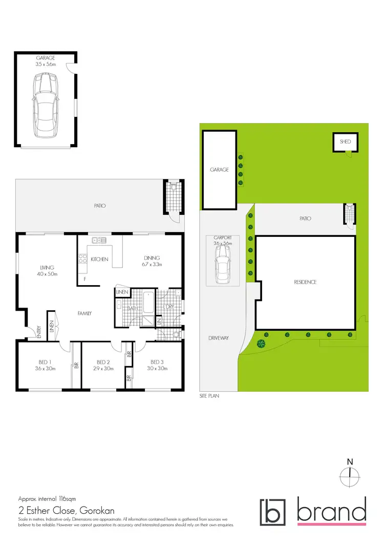 Floorplan of Homely house listing, 2 Esther Close, Gorokan NSW 2263