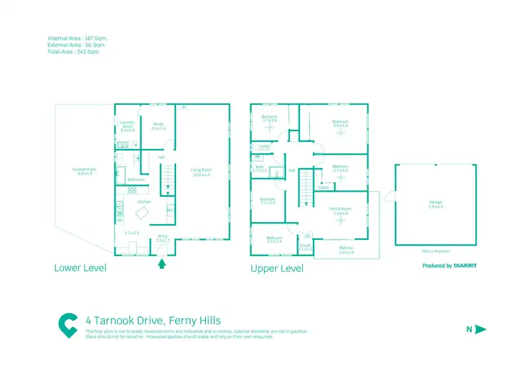 Floorplan of Homely house listing, 4 Tarnook Drive, Ferny Hills QLD 4055