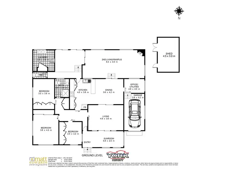 Floorplan of Homely house listing, 14 Canberra Street, Harristown QLD 4350
