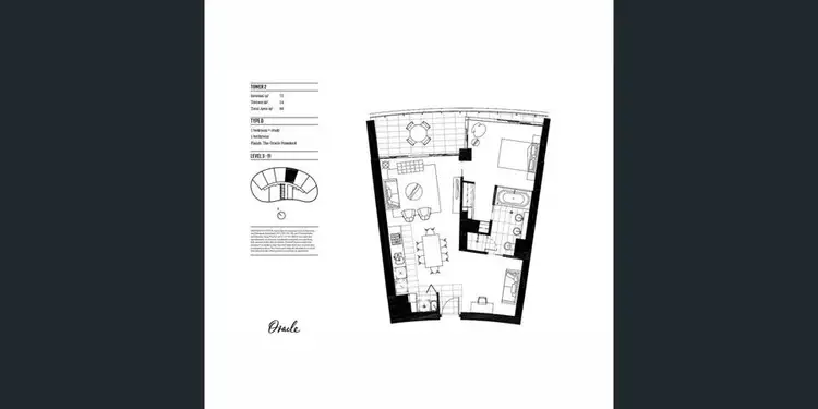 Floorplan of Homely apartment listing, 20606/21 Elizabeth Ave, Broadbeach QLD 4218