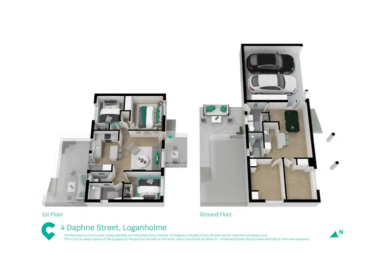 Floorplan of Homely house listing, 4 Daphne Street, Loganholme QLD 4129
