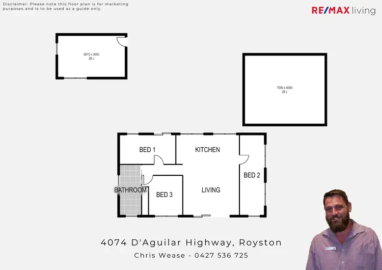 Floorplan of Homely house listing, 4074 D'Aguilar Highway, Royston QLD 4515
