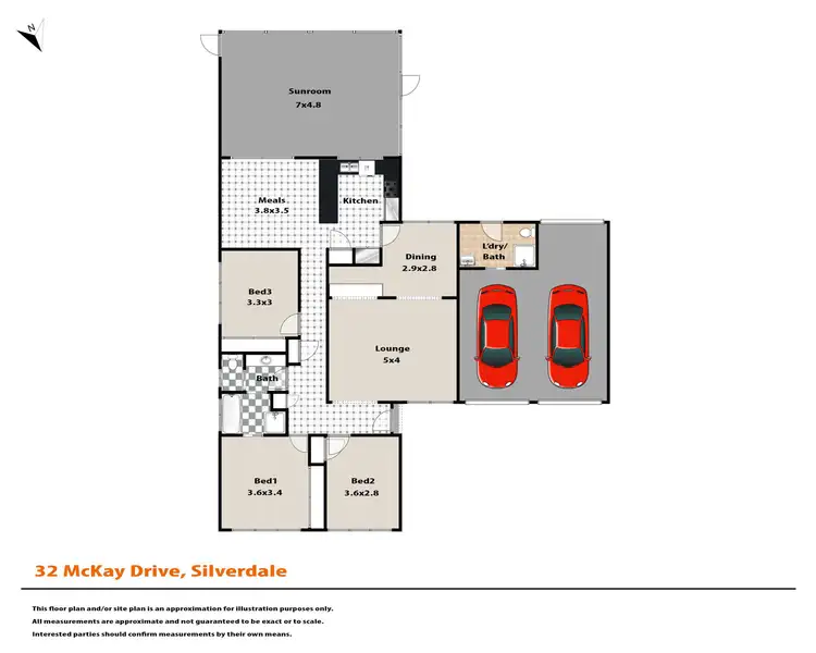 Floorplan of Homely house listing, 32 McKay Drive, Silverdale NSW 2752