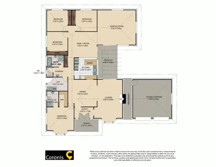 Floorplan of Homely house listing, 28 Randwick Drive, Burpengary East QLD 4505
