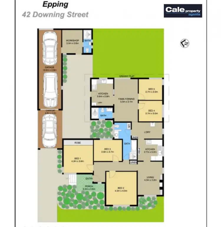 Floorplan of Homely house listing, 42 Downing Street, Epping NSW 2121
