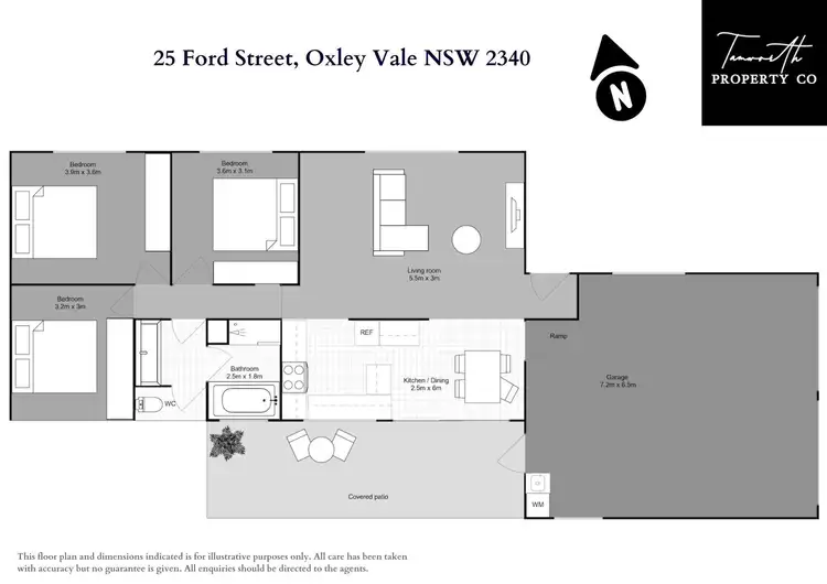 Floorplan of Homely house listing, 25 Ford Street, Tamworth NSW 2340