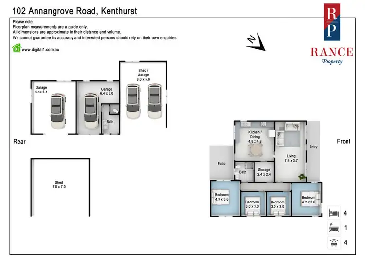Floorplan of Homely house listing, 102 Annangrove Road, Annangrove NSW 2156